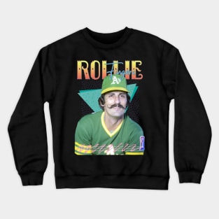 Rollie Fingers 1987s Retro Aesthetic Fan Art Crewneck Sweatshirt